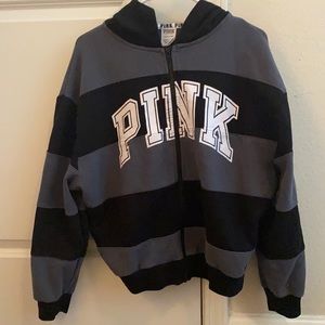 black and grey stripper jacket